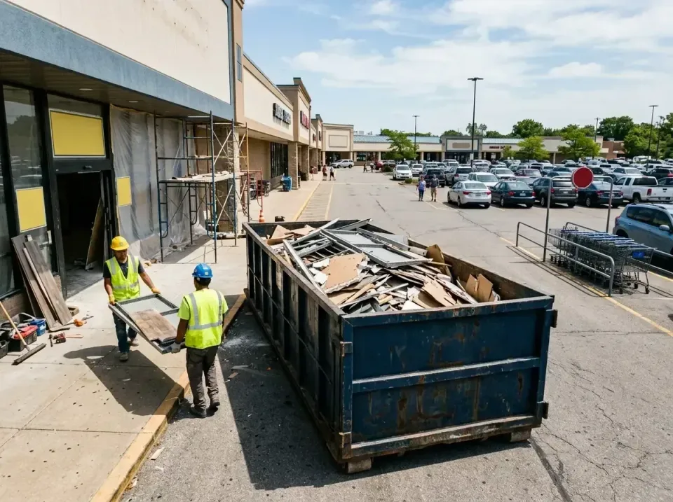 retail-store-renovation-debris-003 — frequently asked questions, Roll-off Dumpster Rentals in Westway, TX